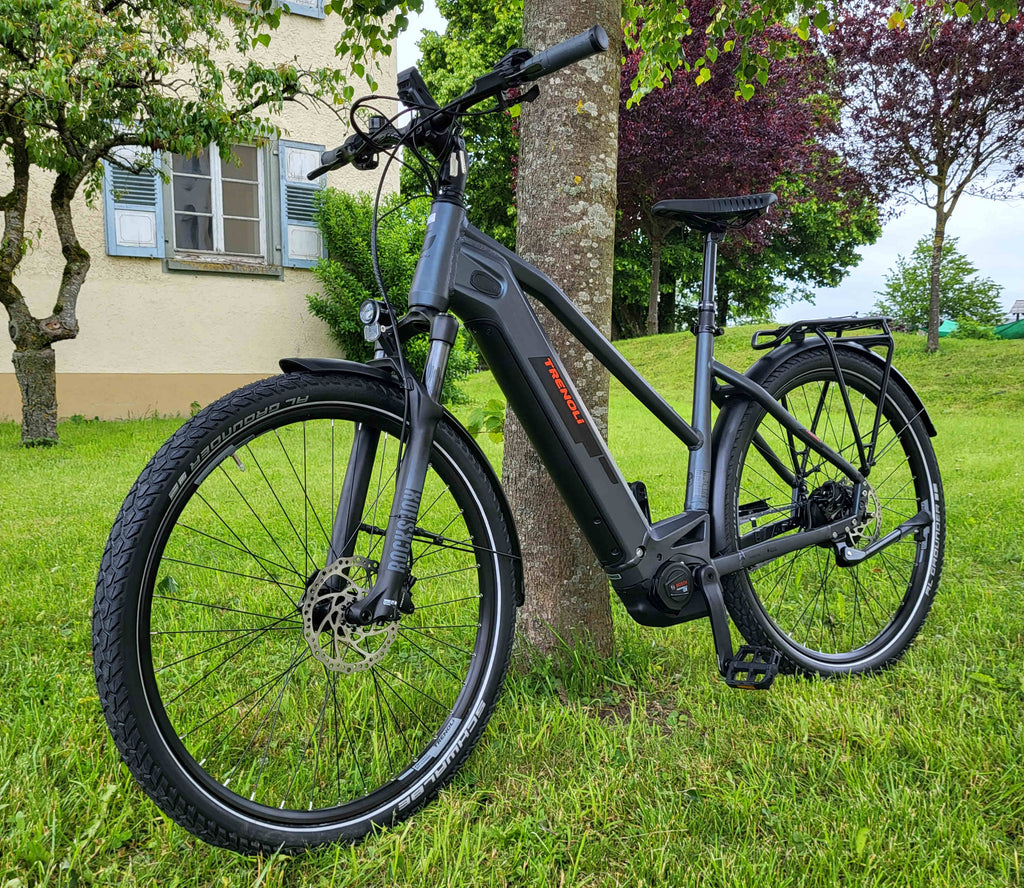 Trenoli TANARO CX SPORTIVO T ENVIOLO dark grey matt 2024 28" 750 Wh Trapez