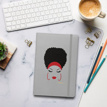 Load image into Gallery viewer, Hoops and Red Lipstick Notebook
