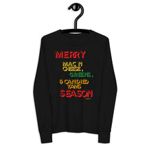 Load image into Gallery viewer, KIDS&#39; Merry Mac and Cheese Long Sleeve Tee
