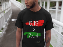Load image into Gallery viewer, Juneteenth Black Tee 2022
